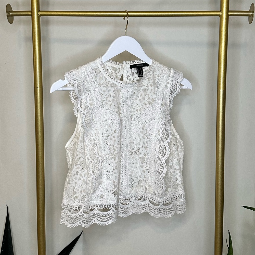 Forever 21 Lace Top